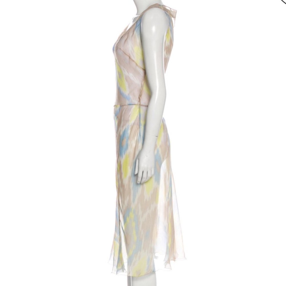 ALBERTA FERRETTI [6] Printed silk dress - Picture 2 of 4